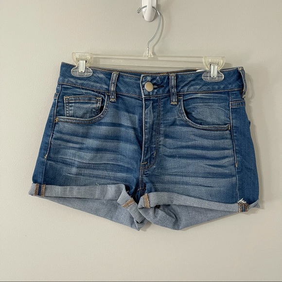 American Eagle Outfitters Pants - AEO Super Stretch High Rise Denim Short size 6